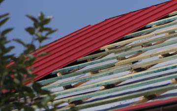 Olive Green corrugated roofing costs