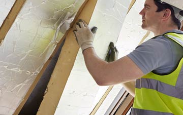 Olive Green loft insulation